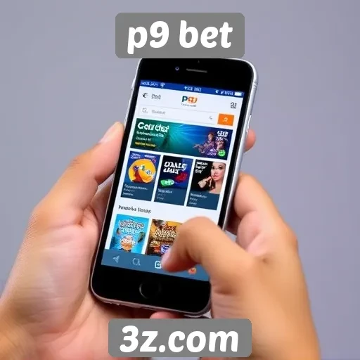 experiência mobile do site p9 bet é bastante elogiada