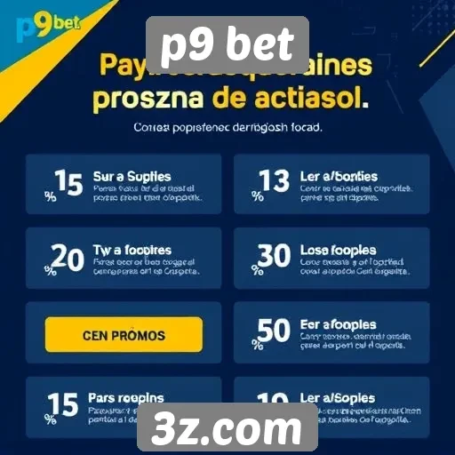 p9 bet oferece promoções exclusivas para novos usuários